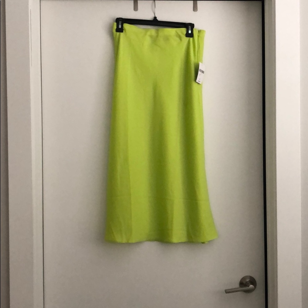 Neon green forever 21 skirt